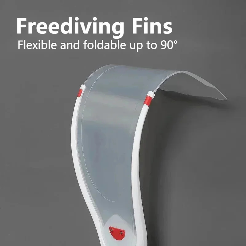 Swim Fins - シュノーケリング用男女兼用フリーダイビングPPフィン、スピアフィッシング用ロングフィン、快適で柔軟性があり軽量なスイミング用ロングフィン