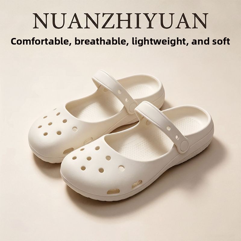 夏の新作レディースキュートバレエシューズ レトロEVA素材  - Water Shoes のレビューと価格
