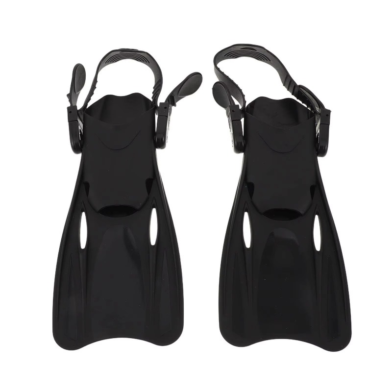 調節可能な子供用スイムトレーニングフィン、ショートオープンヒ - Flippers Swimming のレビューと価格