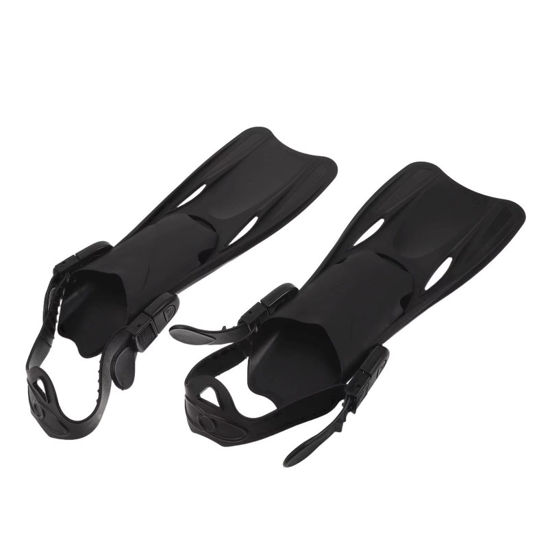 調節可能な子供用スイムトレーニングフィン、ショートオープンヒ - Flippers Swimming のレビューと価格