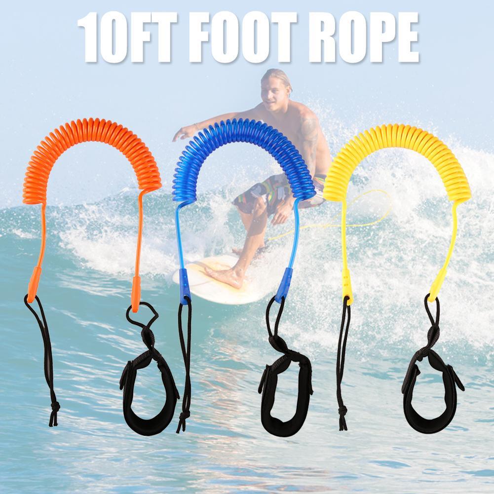 パドルボーディングサーフィン用コイルリーシュキット、スタンド - Surfboard Leash のレビューと価格