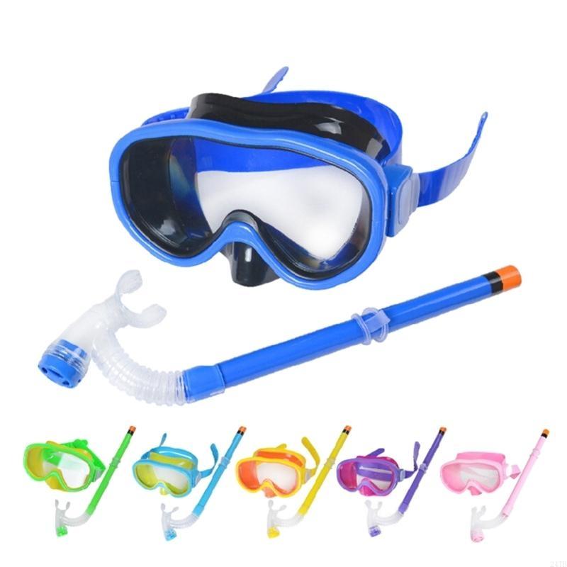 子供キッドシュノーケルセットジュニアシュノーケリングギアスキ - Snorkel Set のレビューと価格