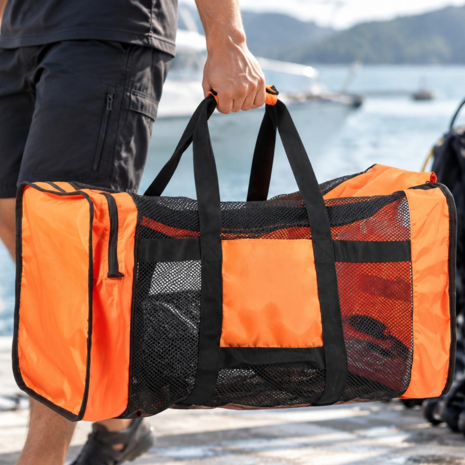 ダイビング用メッシュキャリーポーチ。折りたたみ可能なオックス - Snorkeling Gear のレビューと価格