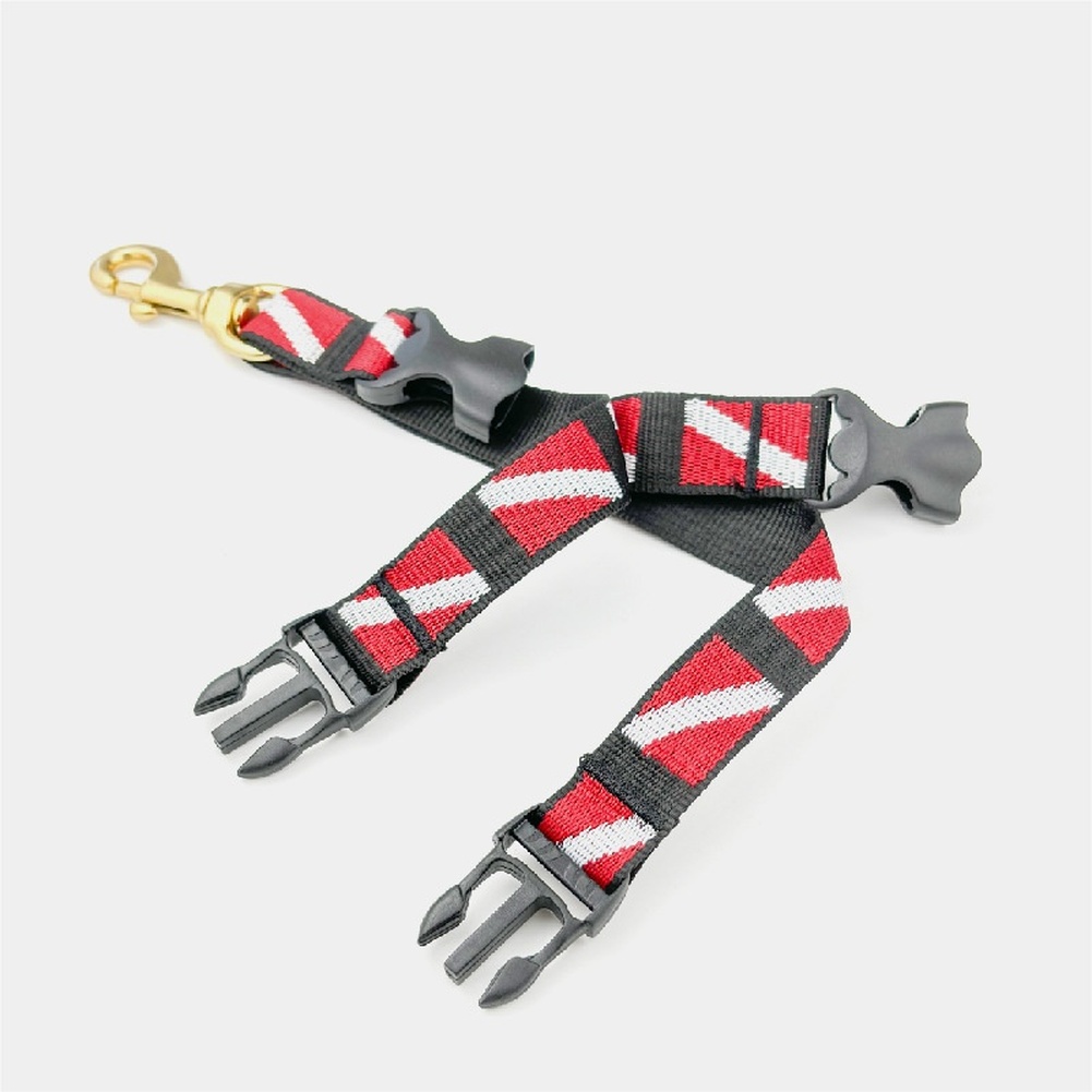 真鍮製のダイビングフック収納ストラップ。360度回転可能なフ - Snorkeling Gear のレビューと価格