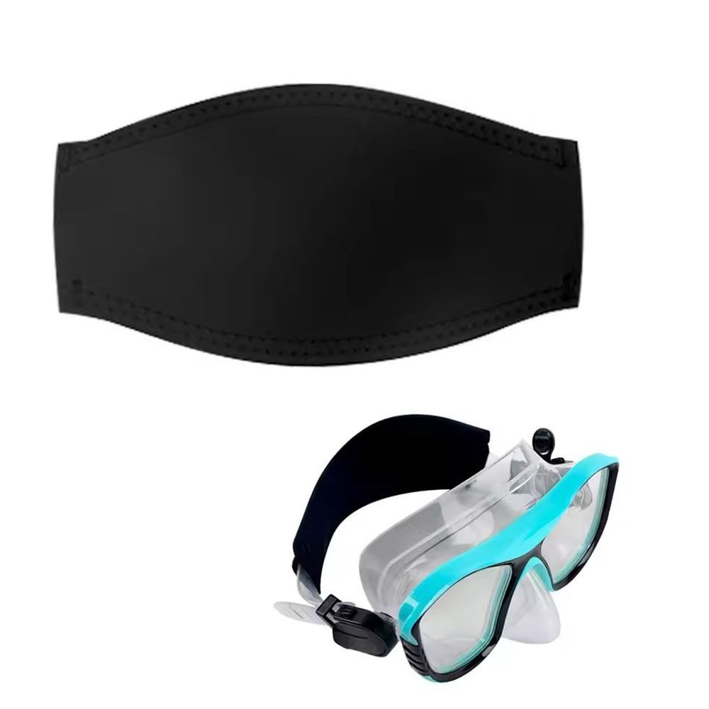 滑り止め加工を施したネオプレン素材のマスクストラップ。髪を保 - Diving Mask のレビューと価格