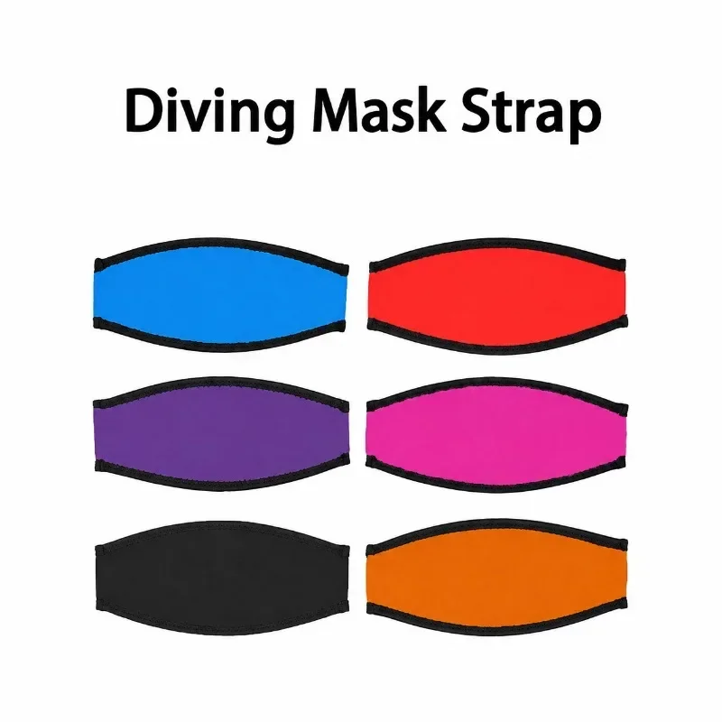 ネオプレン製ダイビングマスクストラップカバー、シュノーケル用 - Diving Mask のレビューと価格