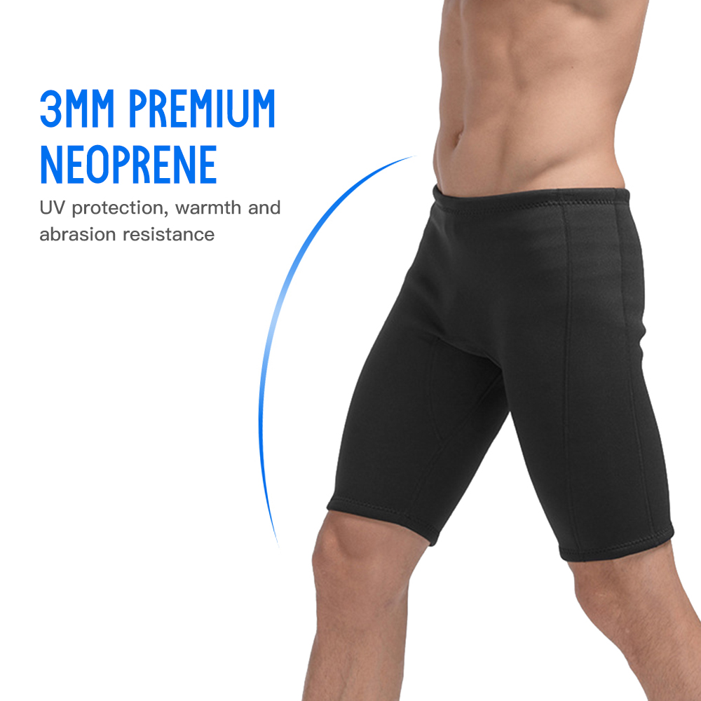 3mmネオプレン素材のウェットスーツショーツ、男性用スイミン - Wetsuit Men のレビューと価格