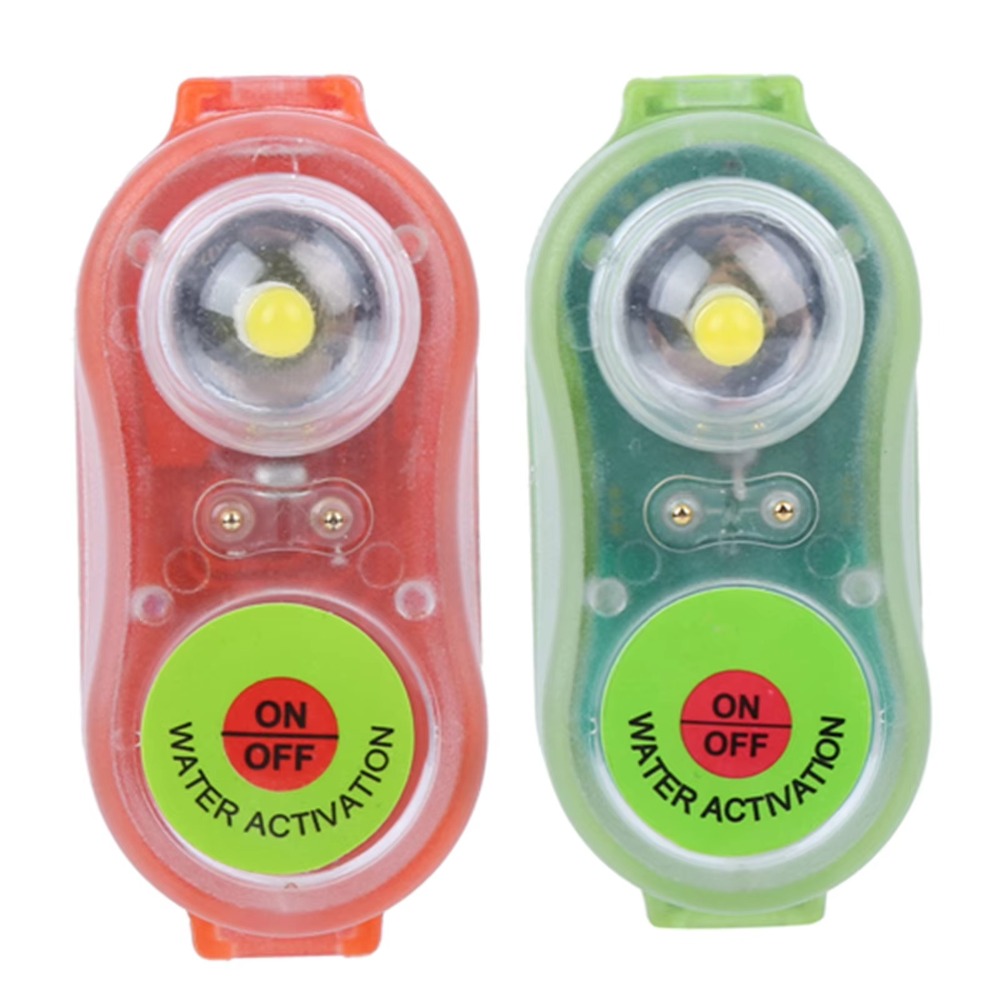 1/2 個新しい防水 LED ライフジャケットライト自己点灯 - Life Jacket のレビューと価格