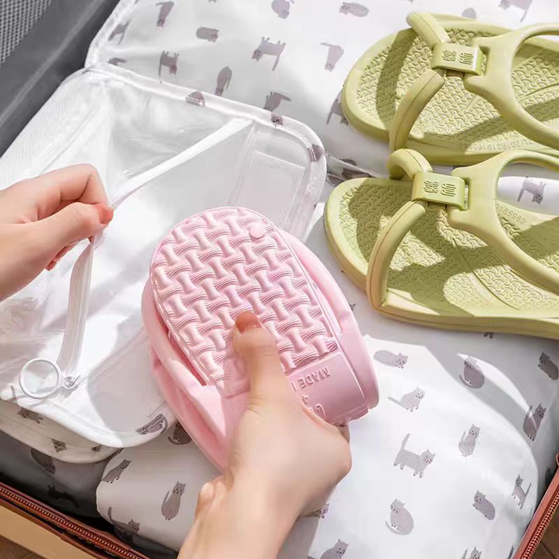ポータブル折りたたみスリッパ旅行男性水泳入浴滑り止め出張用品 - Flippers Swimming のレビューと価格