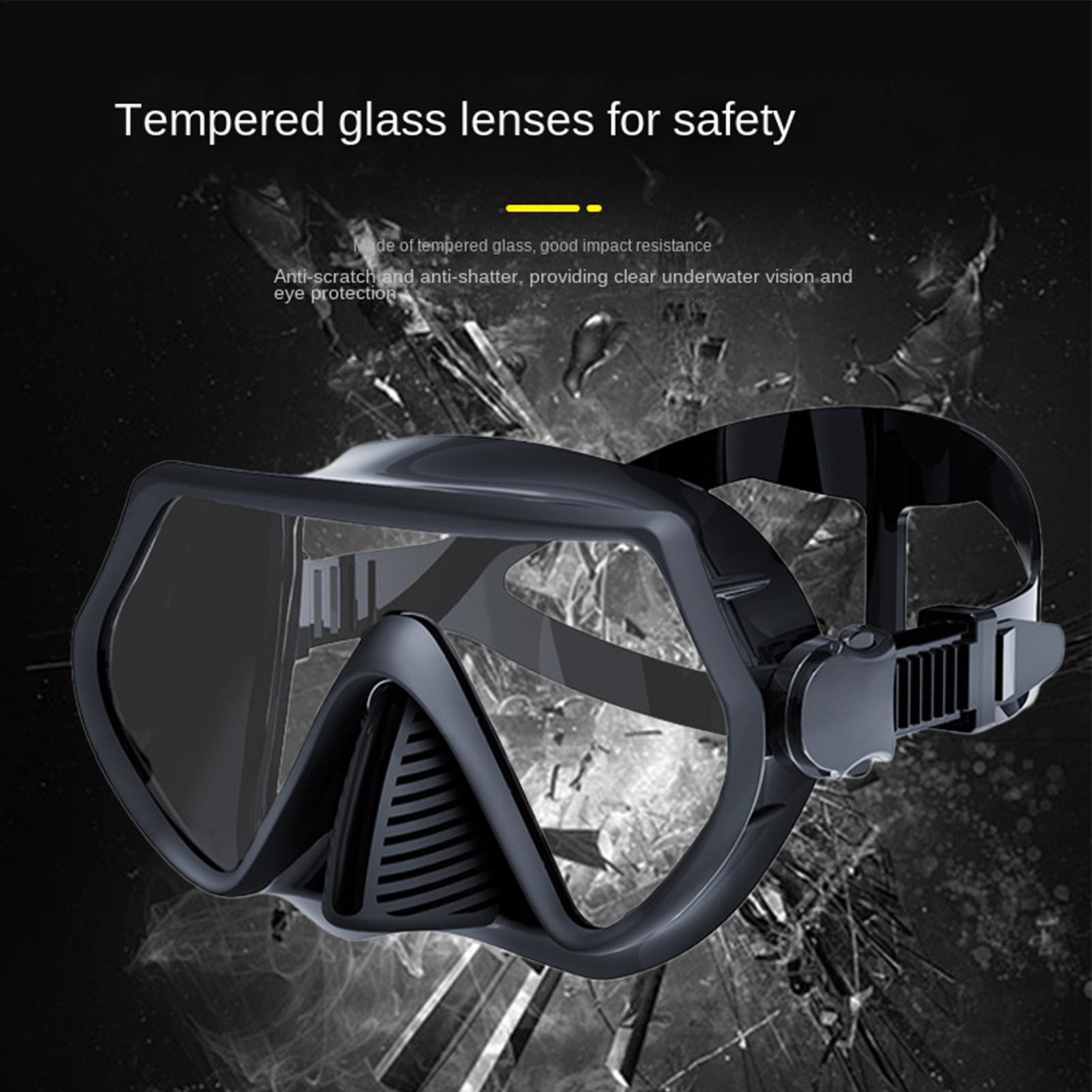 大人用ダイビングゴーグル。水漏れ防止、クリアな視界、調整可能 - Goggles Swim のレビューと価格