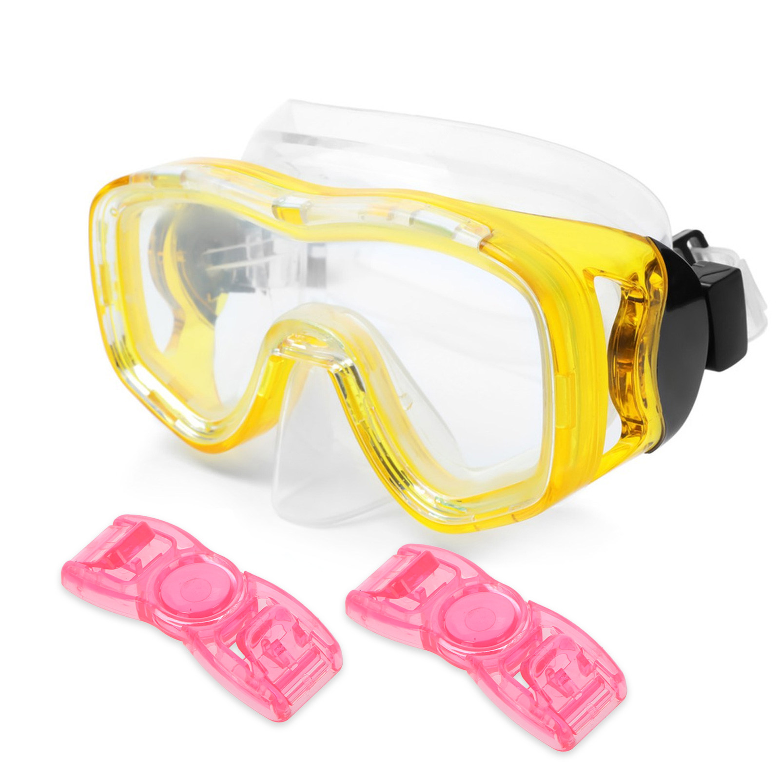 4個入り スイムゴーグル用バックル交換セット。すべてのブラン - Goggles Swim のレビューと価格