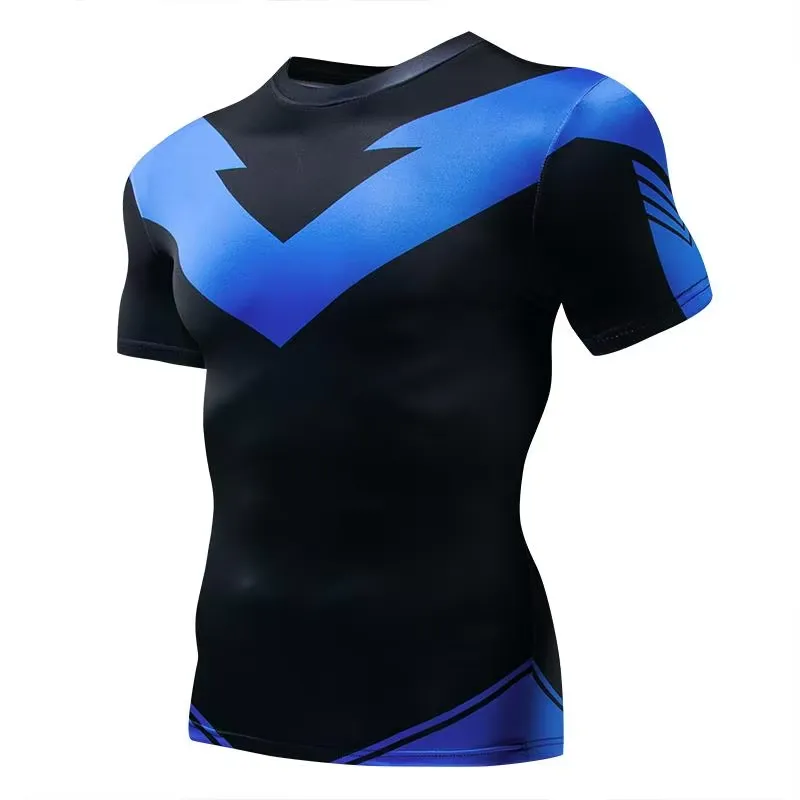 3Dプリントのカジュアルな長袖Tシャツ。2026年モデル。男 - Rash Guard のレビューと価格