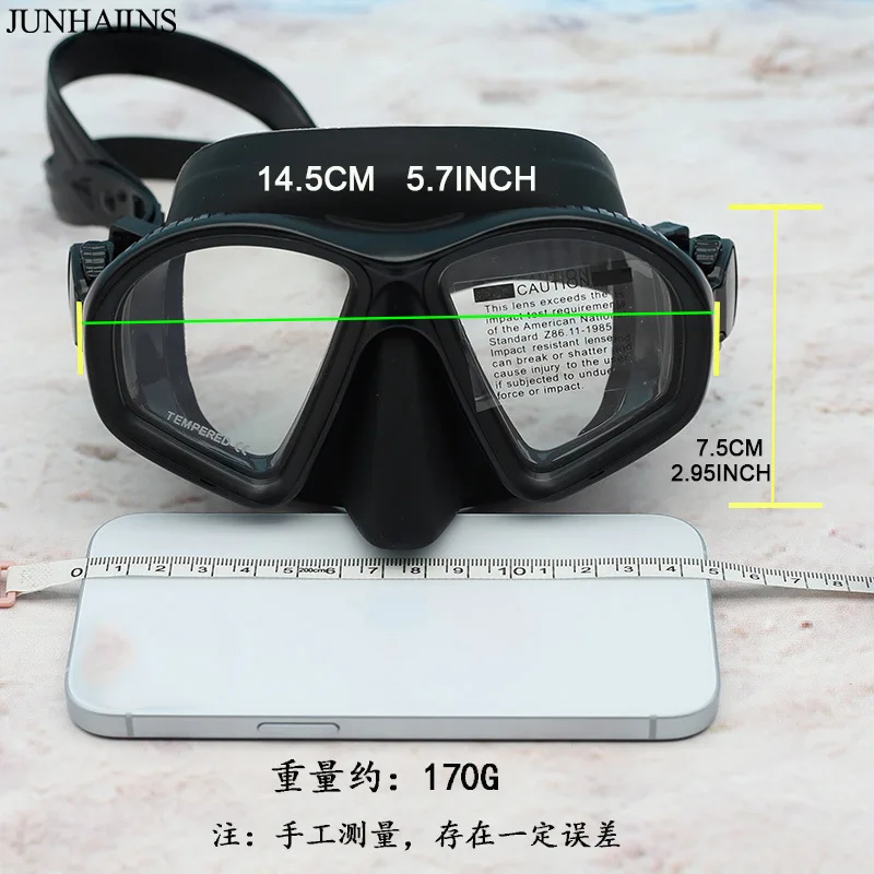 プロフェッショナルな男女兼用低容量フリーダイビングマスク、シ - Diving Mask のレビューと価格