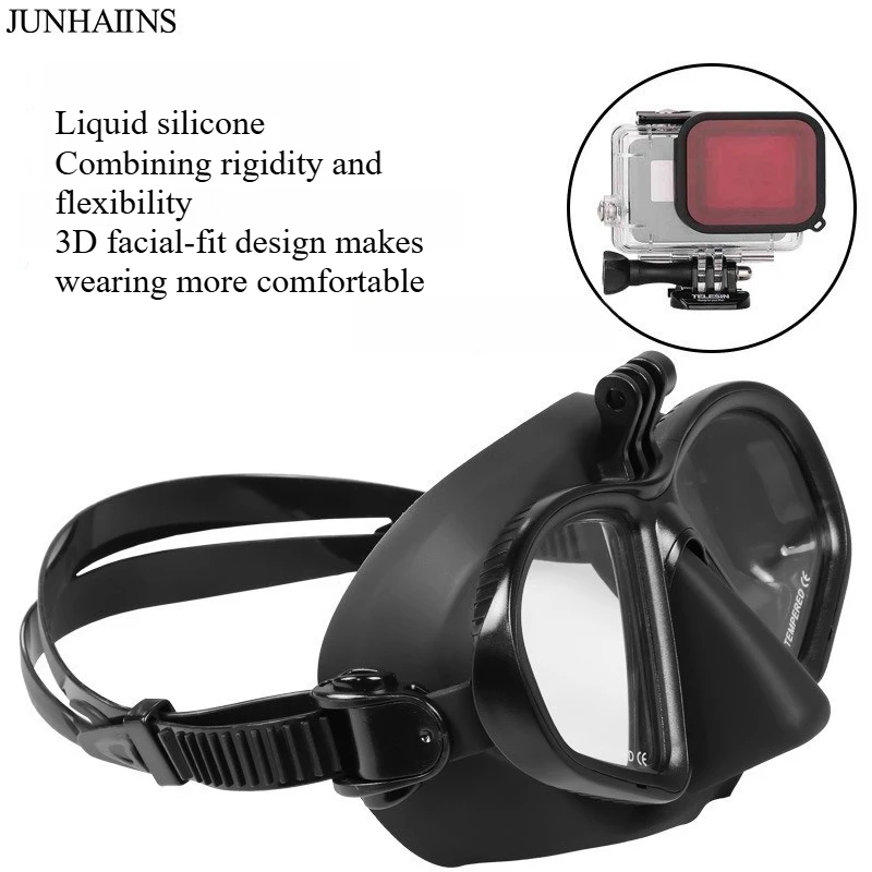 プロフェッショナルな男女兼用低容量フリーダイビングマスク、シ - Diving Mask のレビューと価格