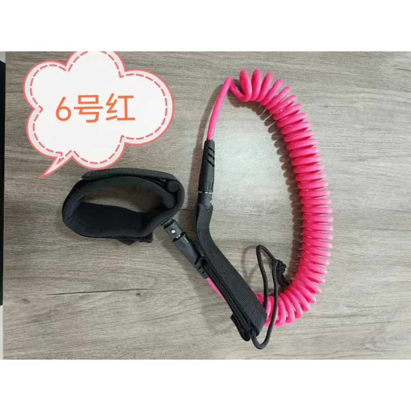 7mmのサーフボード用リーシュ、パドルボード、ウェイクボード - Surfboard Leash のレビューと価格