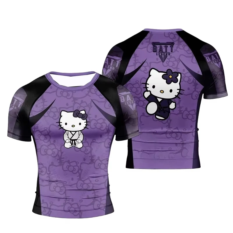 大人用と子供用、カジュアルなスポーツウェア、ハロウィーンTシ - Rash Guard のレビューと価格